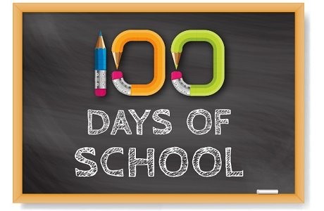 Les 100 jours d'école !